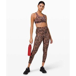 Lululemon Invigorator High Rise Leggings 25" Motion Flux Multi Size 8 Yoga Gym